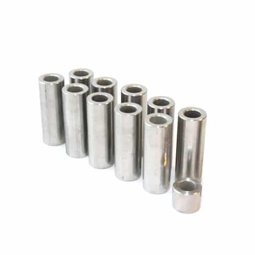 Stainless round spacer bushing – unthreaded, 304/316/17-4