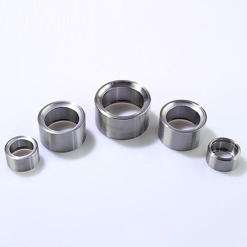 Uniball welding cup for spherical bearing mounting in suspension and chassis fabrication