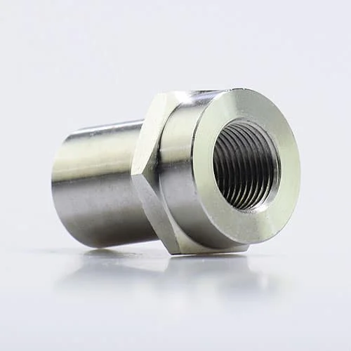 Round weld-in tube adapter