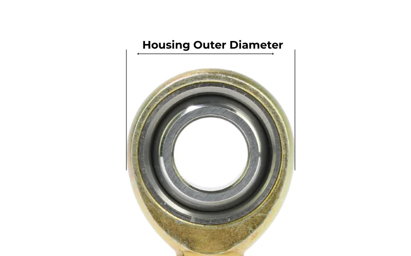 Heim joint housing outer diameterconverted SYZ Rod Ends Heim joint housing outer diameter