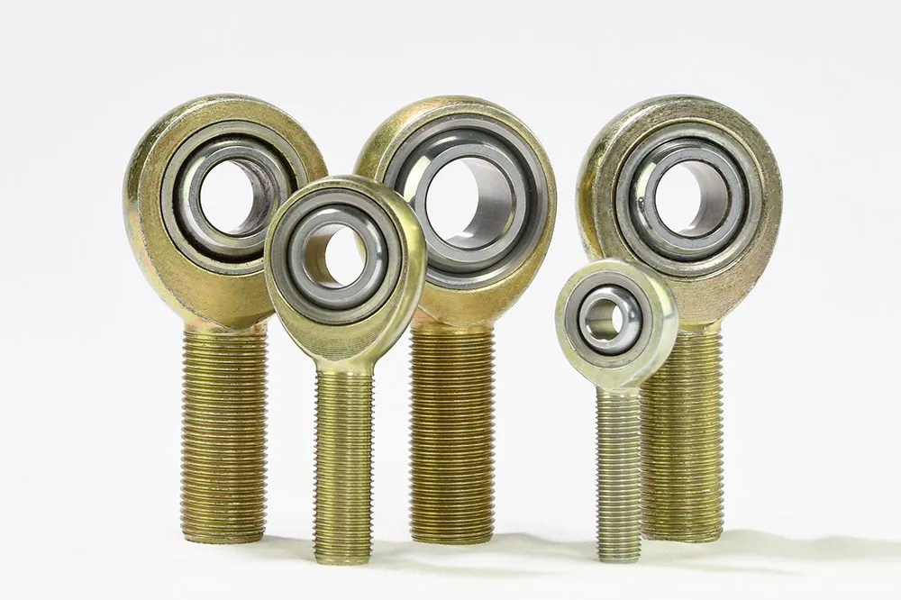 Carbon Steel JM-M / JF-M rod ends spec page