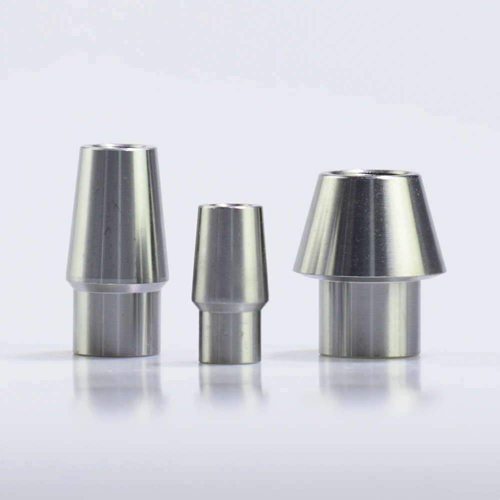 Custom threaded tube insert with left and right hand internal thread options